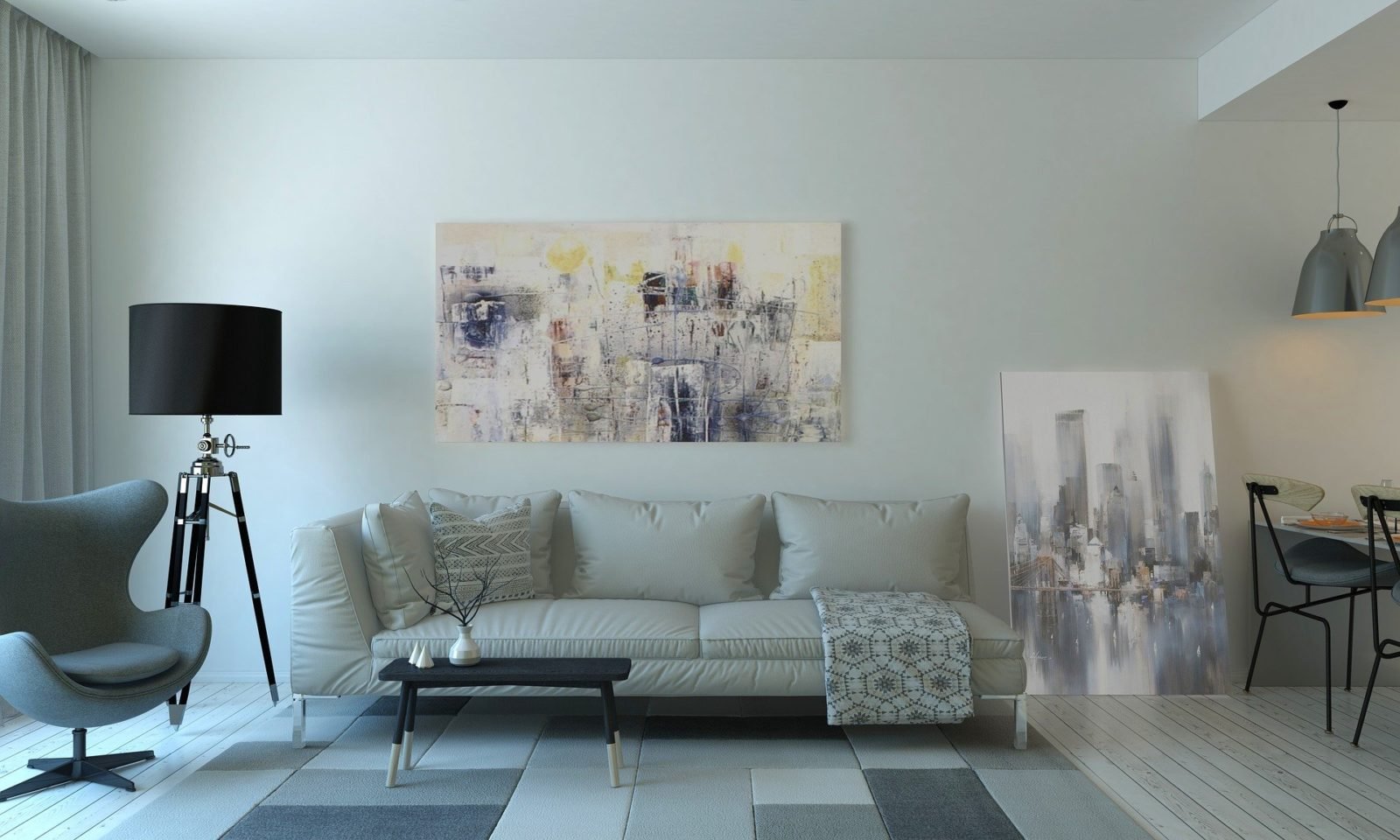 Light-filled living room shown on the current ReadyToHost website